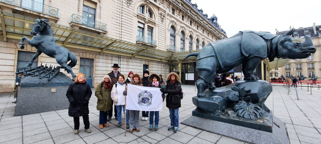 Randonnée Paris - Sculptures Animalières 14 janvier 2024