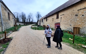 Randonnée autour de bailly sur le Chemin des Gondi le 21 Décembre 2025