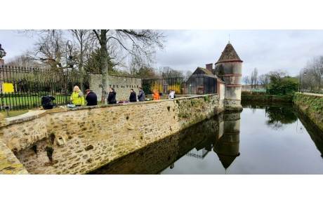 Randonnée autour du Mesnil St Denis 10 Mars 2024